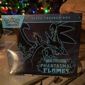 Pokemon Mega Evolution Elite Trainer Box - Phantasmal Flames Blue